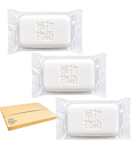 Amazon | ライオン 植物物語 化粧石鹸 業務用 100g 1箱(120個) | 植物